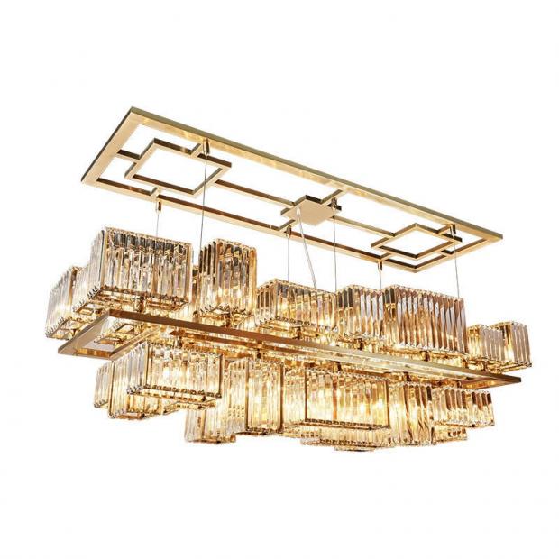 L'Arte Luce Luxury Gisele L09612 светильник подвесной, Brushed zironium golden L09612