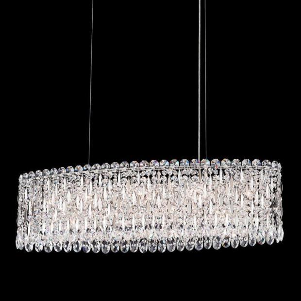 L'Arte Luce Luxury Sarella L30214.18 светильник подвесной, chrome+antique silver L30214.18