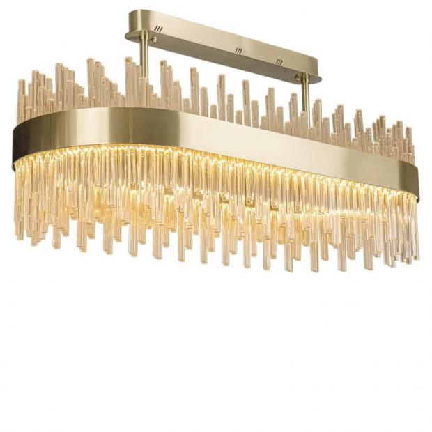L'Arte Luce Luxury Mayfair L43012.92 светильник подвесной, Hairline champagne gold polish L43012.92