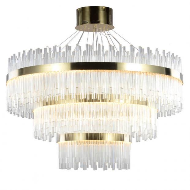 L'Arte Luce Luxury Mayfair L43020 светильник подвесной, Brushed zironium golden L43020