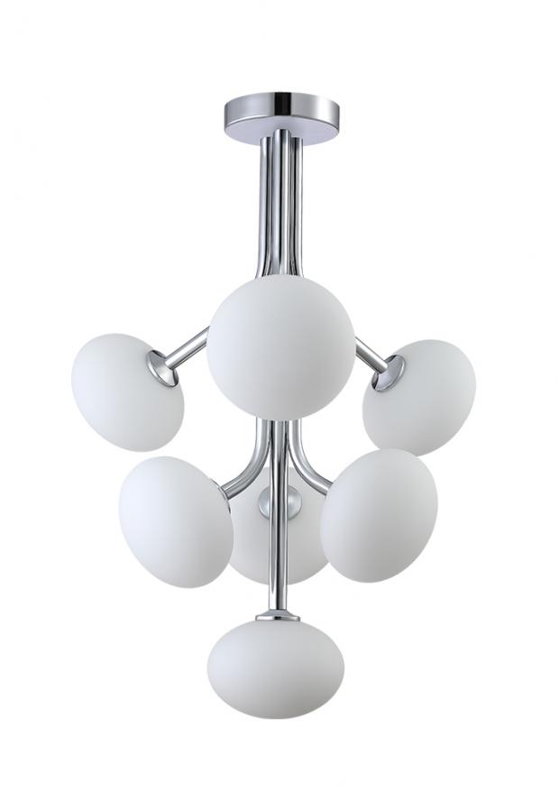 Люстра Crystal Lux ALICIA SP7 CHROME/WHITE ALICIA SP7 CHROME/WHITE