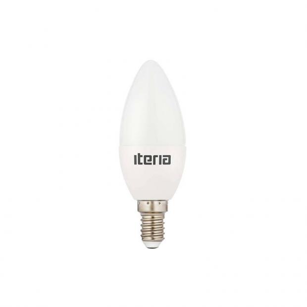 Лампа Iteria Свеча 6W 4100K E14 матовая, арт.802006 802006
