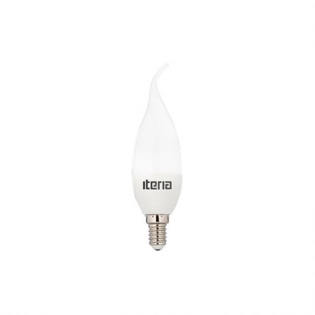 Лампа Iteria Свеча на ветру 6W 2700K E14 матовая, арт.802011 802011