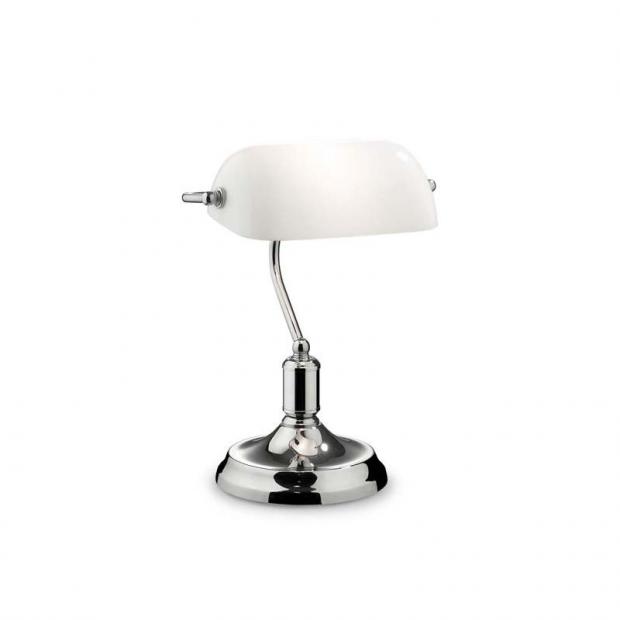 Настольная лампа Ideal Lux LAWYER TL1 CROMO 045047 LAWYER TL1 CROMO