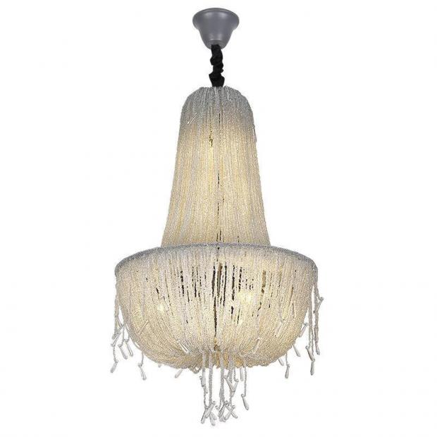 L'Arte Luce Luxury French Crystal Beaded L27606 люстра, grey L27606