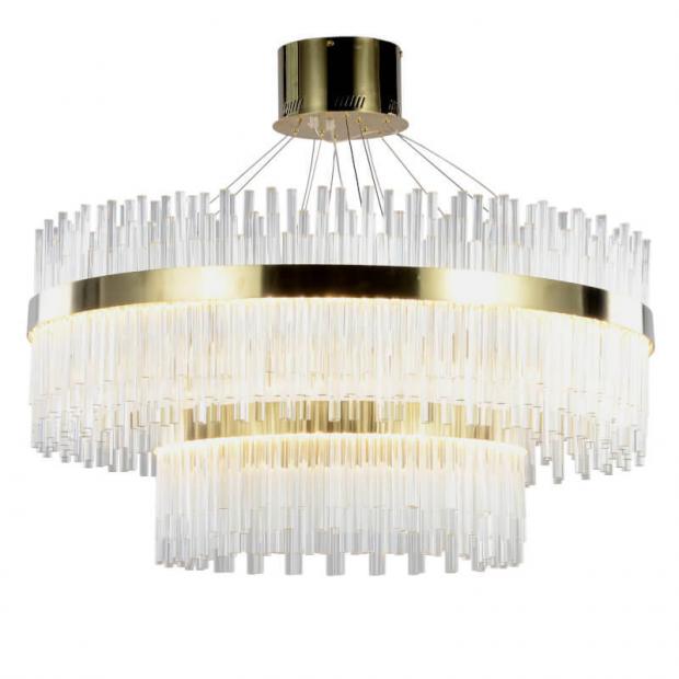 L'Arte Luce Luxury Mayfair L43015 светильник подвесной, Brushed zironium golden L43015