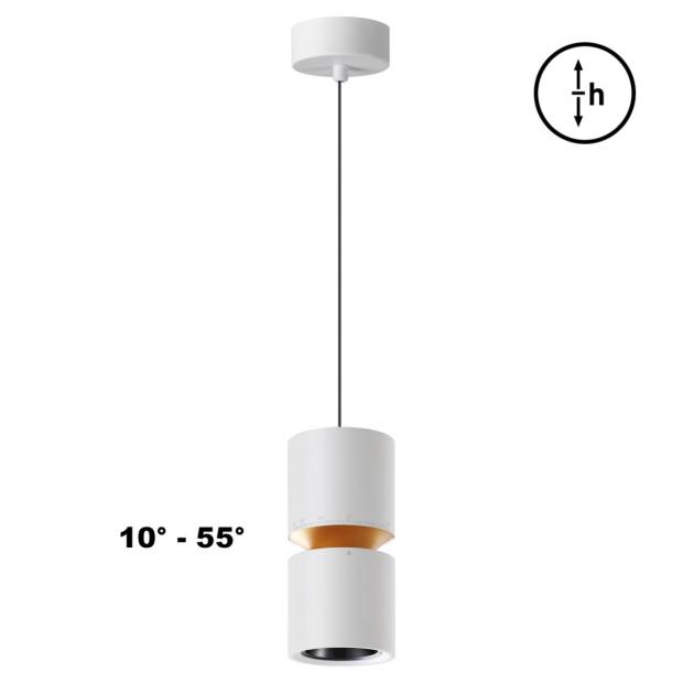 Светильник подвесной светодиодный с механизмом регулировки высоты, длина провода 2м NOVOTECH ARISTO 359339 359339