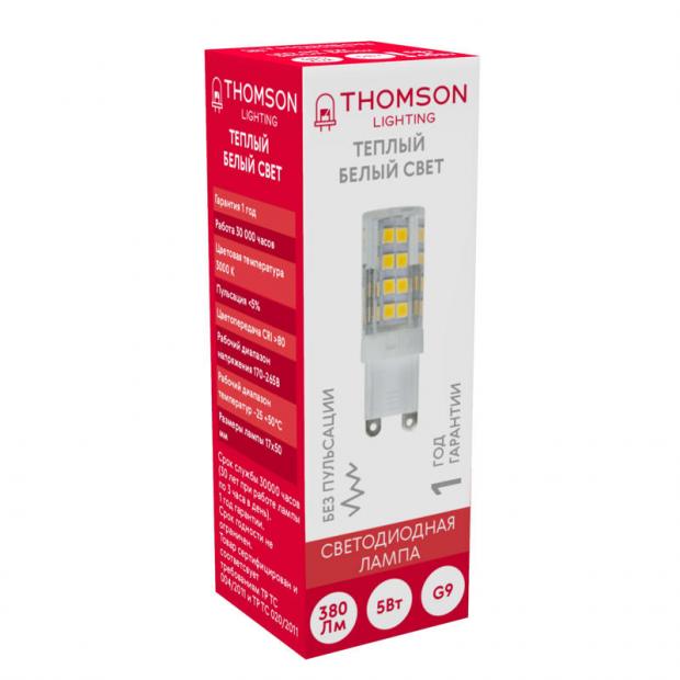 THOMSON LED G9 5W 380Lm 3000K TH-B4240